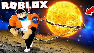 Can I Pull ENTIRE PLANETS In Roblox Strongman Simulator [upl. by Laoj774]