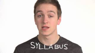 Whats a Syllabus [upl. by Burkitt]