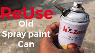 How to refill spray paint can [upl. by Avril354]