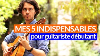 TOP 5 CONSEILS pour apprendre la GUITARE DÉBUTANT [upl. by Christoper]