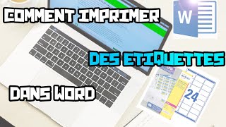 Comment imprimer sur des étiquettes facilement sur Word [upl. by Atinaj]