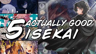 5 Actually Good Isekai Manga [upl. by Yasmar]