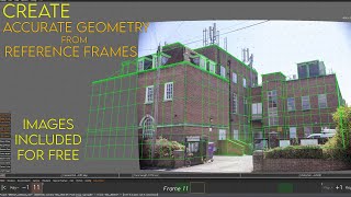 3DEqualizer  Create Accurate Geometry From Ref Frames  Part 1 [upl. by Esila]