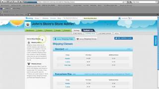 How to AddChange Shipping Groups and Classes Using Storenvy [upl. by Goodill50]