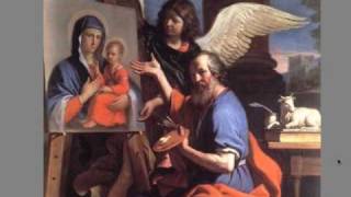 Guercino Saint Luke Displaying a Painting of the Virgin [upl. by Oluas547]