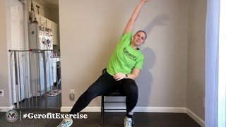 GerofitExercise Seated Core Strengthening Routine [upl. by Lorraine387]