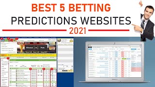 Best 5 Betting Predictions Websites for 2021  Betting Strategies [upl. by Noakes888]