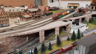 Mi maqueta de trenes Escala N 2020 [upl. by Locklin]