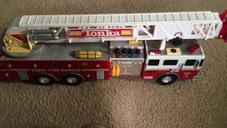 Funrise Tonka Motorized Fire Truck Overview [upl. by Downes933]