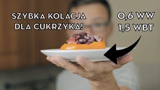 szybka kolacja dla CUKRZYKA  przepis  wymienniki cukrzyca [upl. by Shannon]