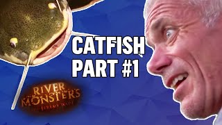 Best Of Catfish 1  COMPILATION  River Monsters [upl. by Acnayb]