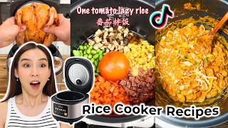 I Tried Viral Rice Cooker Recipes [upl. by Yalhsa899]