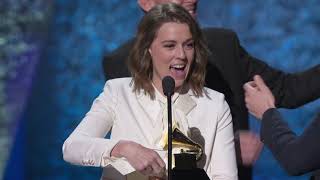 Brandi Carlile Wins American Roots Album  2019 GRAMMYs Acceptance Speech [upl. by Assiluy]