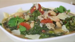 Minestra alla Napoletana  Escarole Sausage amp White Bean Soup [upl. by Buchbinder460]