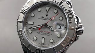 Rolex YachtMaster 16622 Rolex Watch Review [upl. by Silra]