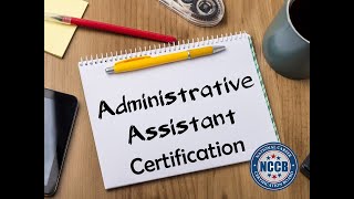 Certified Administrative Assistant [upl. by Hawger]