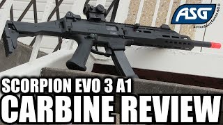 ASG Scorpion Evo 3 A1 Carbine Unboxing amp Review  Its Worth So Much More [upl. by Reggis]