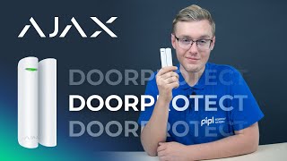 AJAX Alarm System Review Ajax DoorProtect Sensor [upl. by Alleber711]