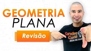 GEOMETRIA PLANA  ENEM  REVISÃO [upl. by Mozelle]