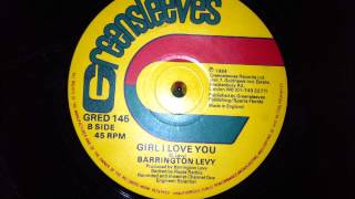 Barrington Levy  Girl I Love You [upl. by Beard]