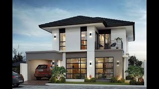 8 Modern Design Ideas for Two Story Houses [upl. by Ianej794]