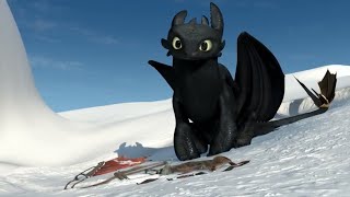 Gift Of The Night Fury  All Toothless Scenes [upl. by Eniluap]