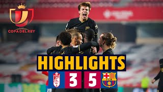 🤯 LATE COMEBACK DRAMA  HIGHLIGHTS  Granada 35 Barça [upl. by Nnawaj]