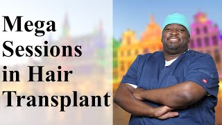 Mega Session in Hair Transplant  Dr Christian Bisanga  FUE FUT amp other Hair Transplant Techniques [upl. by Jerman199]