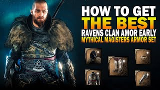 How To Get The Best Ravens Clan Armor Set Early Assassins Creed Valhalla Magistors Armor Set [upl. by Yun]