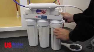 Reverse Osmosis Installation quotHow Toquot  US Water Systems [upl. by Pellegrini]