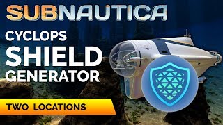 Cyclops Shield Generator Location  SUBNAUTICA [upl. by Bledsoe]