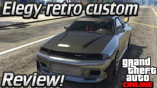 GTA online guides  Annis Elegy RH8 Retro custom [upl. by Nomled]