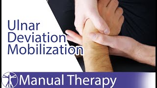 Ulnar Deviation Wrist Assessment amp Mobilization [upl. by Yoreel]