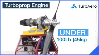 TurbAero TA120TP 120hp Turboprop engine [upl. by Adniles]