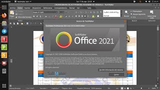 SoftMaker Office 2021  Una buena alternativa a MS Office en Ubuntu 2004 [upl. by Ahsirek492]