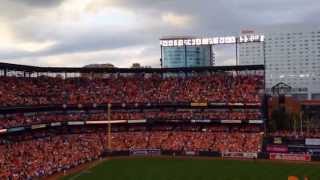 2014 ALDS Game 1 Orioles vs Tigers Seven Nation Army Chant HD [upl. by Llewon]