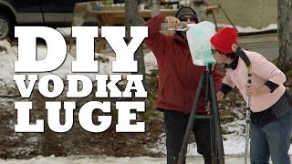 DIY Vodka Luge [upl. by Eiznil]