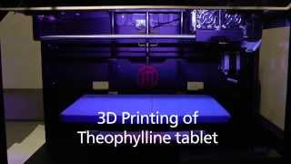 3D Printing Theophylline tablet [upl. by Marti285]