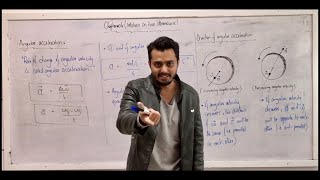 Angular acceleration  circular motion  motion in two dimensions  class 11 chapter 4 [upl. by Itoc119]