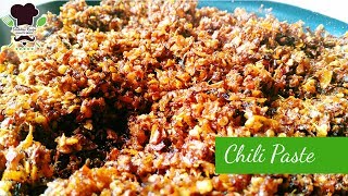 How to make Chili Paste  Chili Paste Recipe [upl. by Nuarb]