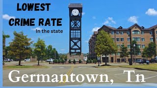 LOWEST CRIME RATES in the state  Germantown Tennessee [upl. by Ahcas]