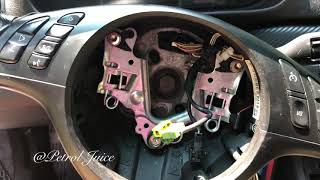 BMW E46 Horn StuckWont Stop Honking How to Fix [upl. by Annanhoj]