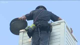 Take This Job Chimney Sweep  KVUE [upl. by Noeruat]