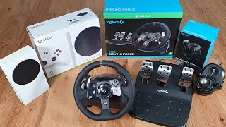 Logitech G920 with Xbox Series S [upl. by Jamila]