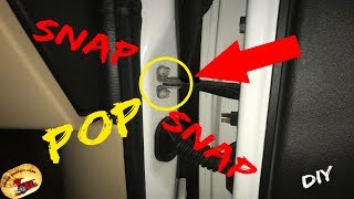 How To STOP Annoying Door Swing POPPING A Super HACK [upl. by Donegan]