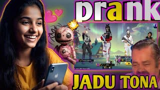 Jadu Tona voice prank  viral  top  funny Free fire [upl. by Ambrosius]