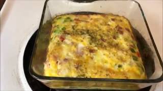 Easy Baked OmeletteStep by Step Tutorial [upl. by Nahgiem]