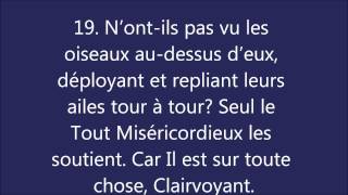 Coran  Sourate 67 Al Mulk La Royauté المُلک [upl. by Joby561]