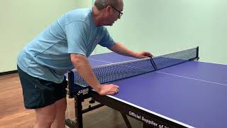 How to perfectly move and set up your table tennis table [upl. by Tristam921]