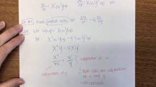 121 Separable Partial Differential Equations [upl. by Aldous]